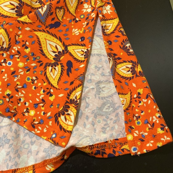 LulaRoe Oversized Short Sleeve Printed Perfect T Tunic Top Small NWT - Picture 8 of 9